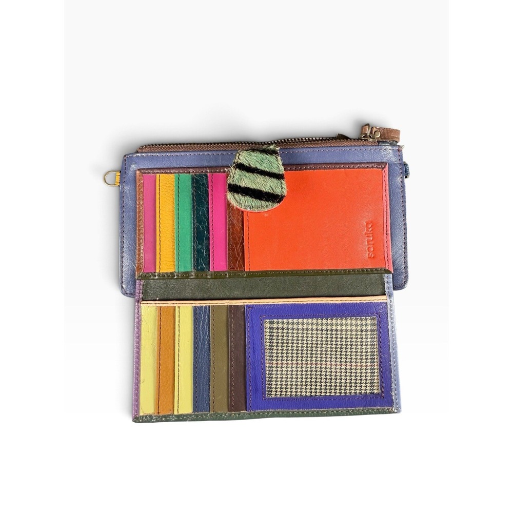 Soruka rare coveted one of a kind wallet and crossbody clutch. Missing strap. - Picture 2 of 16